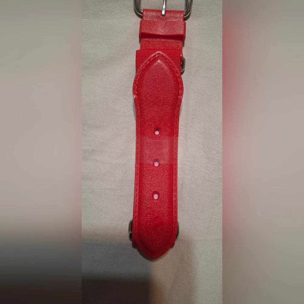 NEW Adidas Adjustable Baseball Belt Youth 18”-32”Elastic Performance Red